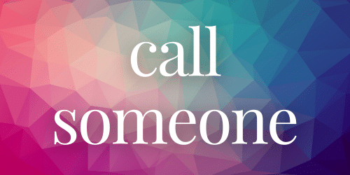 Call Someone Call Someone