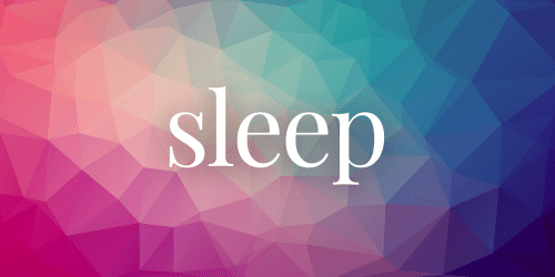 Sleep Sleep