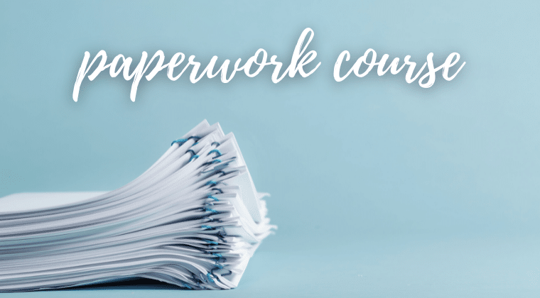 Paperwork Course