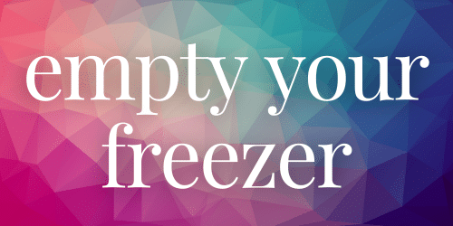 Empty Your Freezer Empty Your Freezer