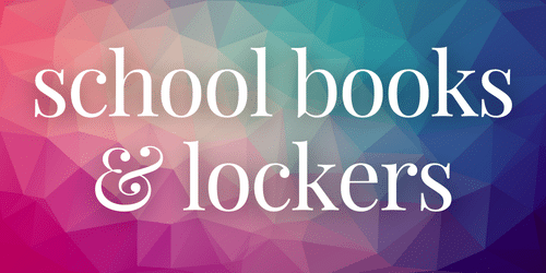 school books and lockers school books and lockers