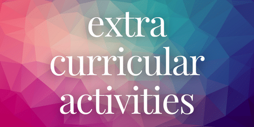 extra curricular activities extra curricular activities