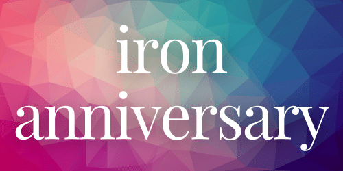 iron anniversary iron anniversary