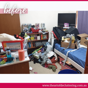 teen bedroom before