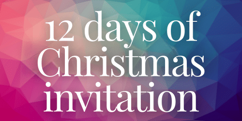 12 Days of Christmas Invitation - website 12 Days of Christmas Invitation - website