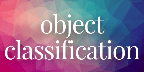Object Classification - Website Object Classification - Website