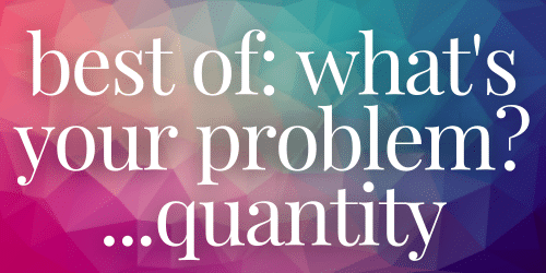 Quantity - web Quantity - web