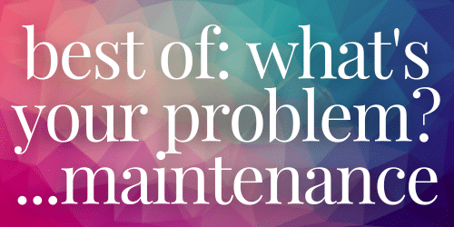 maintenance maintenance